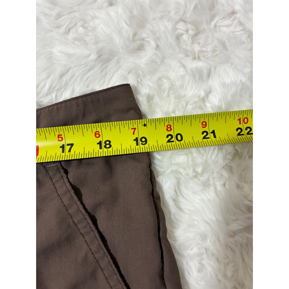 Columbia Womens Brown Cargo Hiking Shorts Size 14 Nylon Outdoor Trail AL4490 - Picture 7 of 9